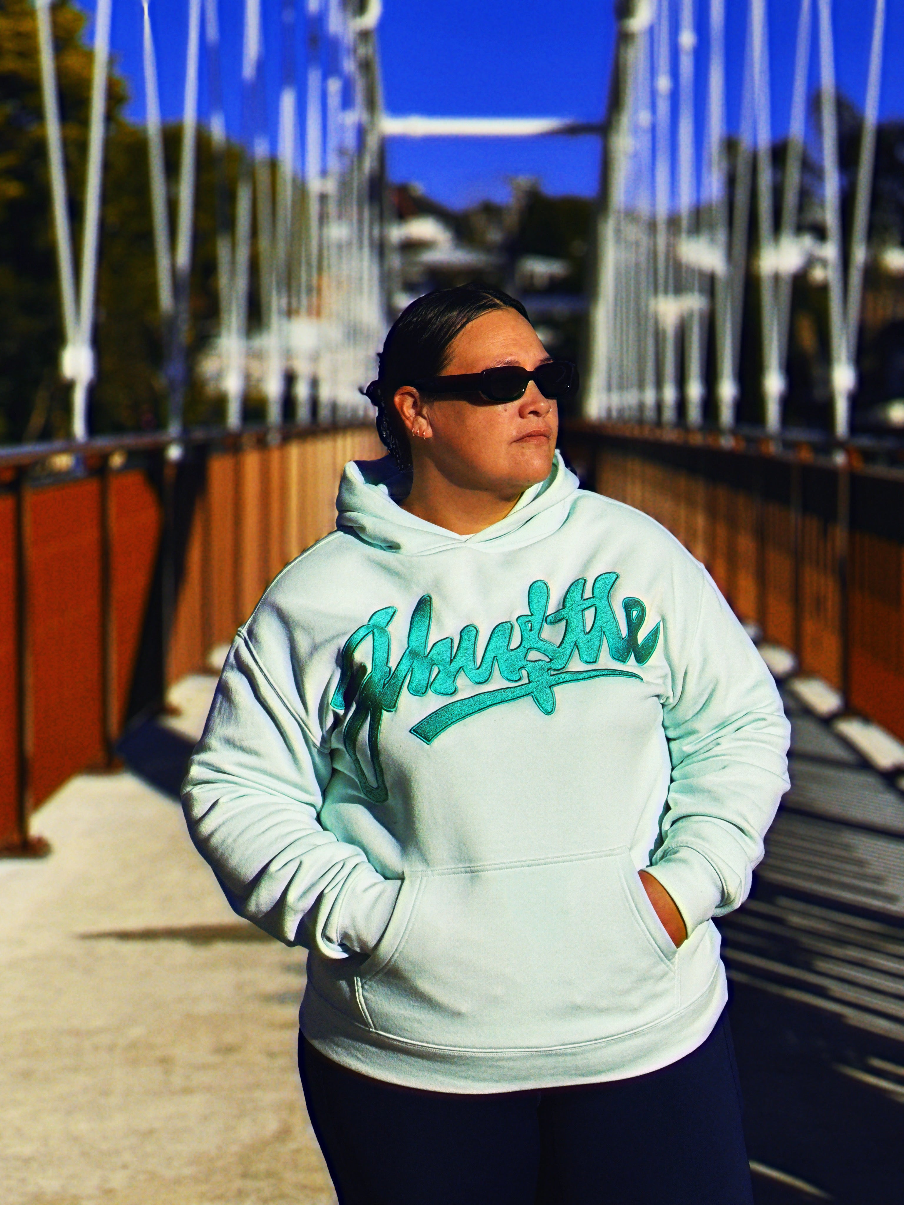 J-Hu$tle “Lime Candy” Graffiti Hoody