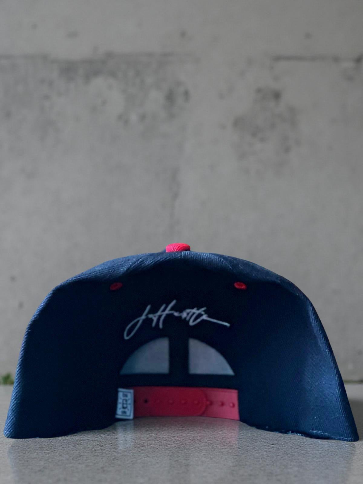 🔴 Red SnapBack – J-Hu$tle Streetwear Essential