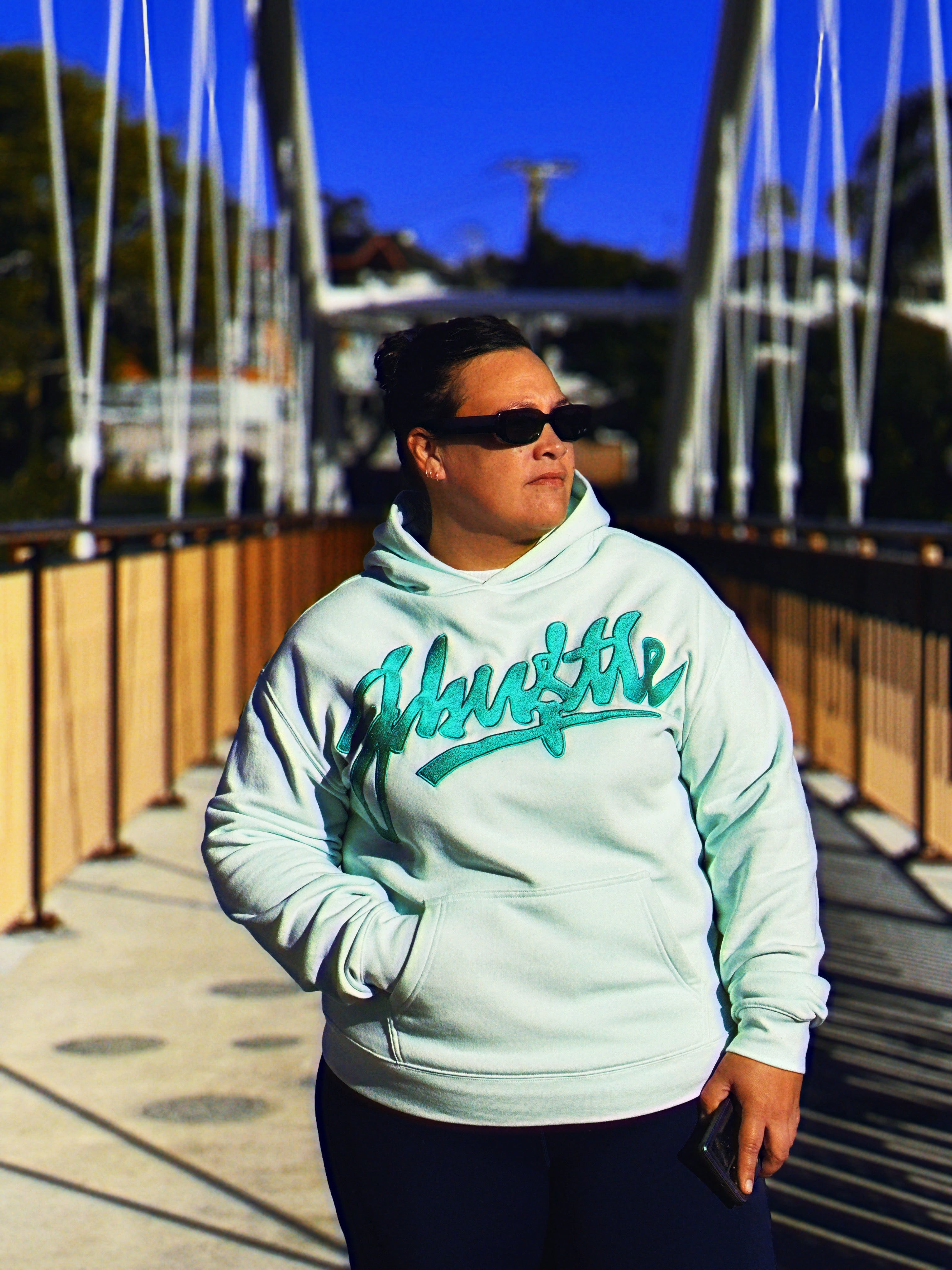 J-Hu$tle “Lime Candy” Graffiti Hoody