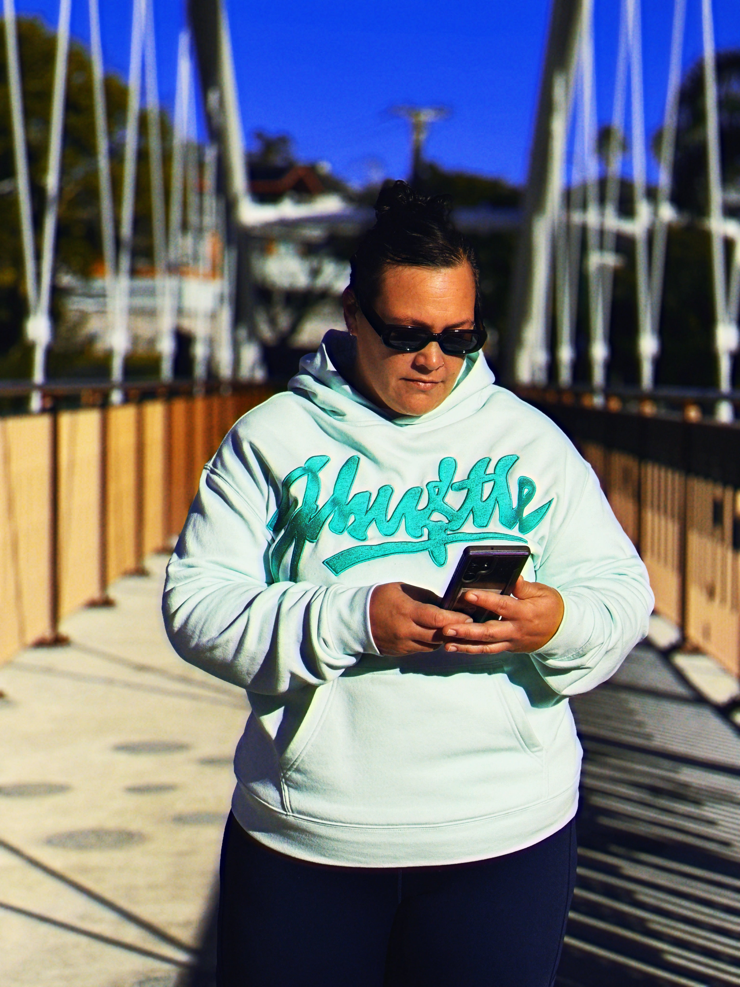 J-Hu$tle “Lime Candy” Graffiti Hoody