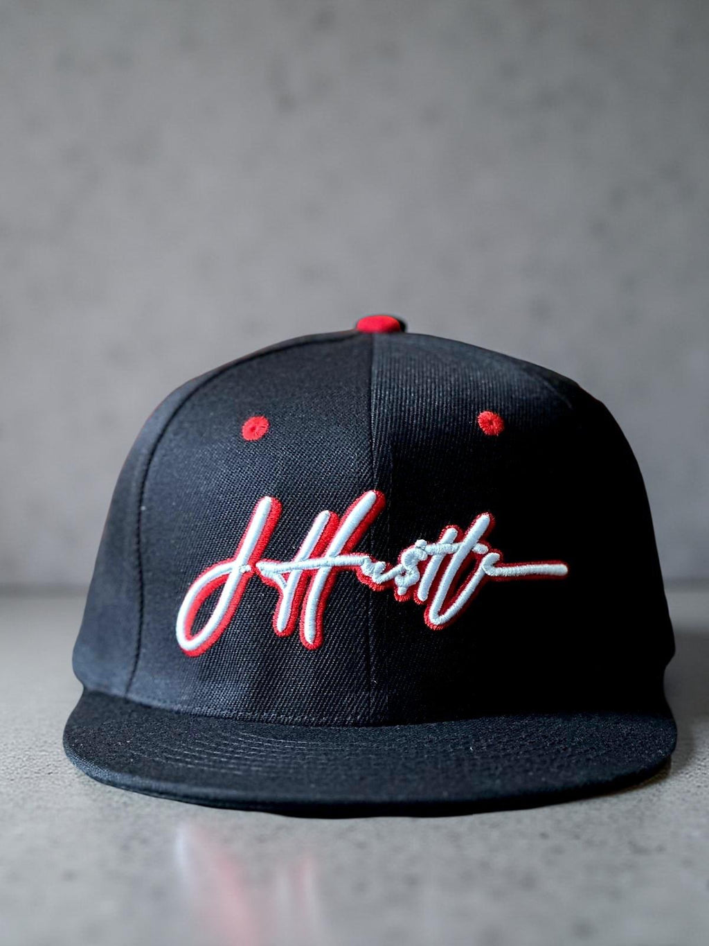 🔴 Red SnapBack – J-Hu$tle Streetwear Essential
