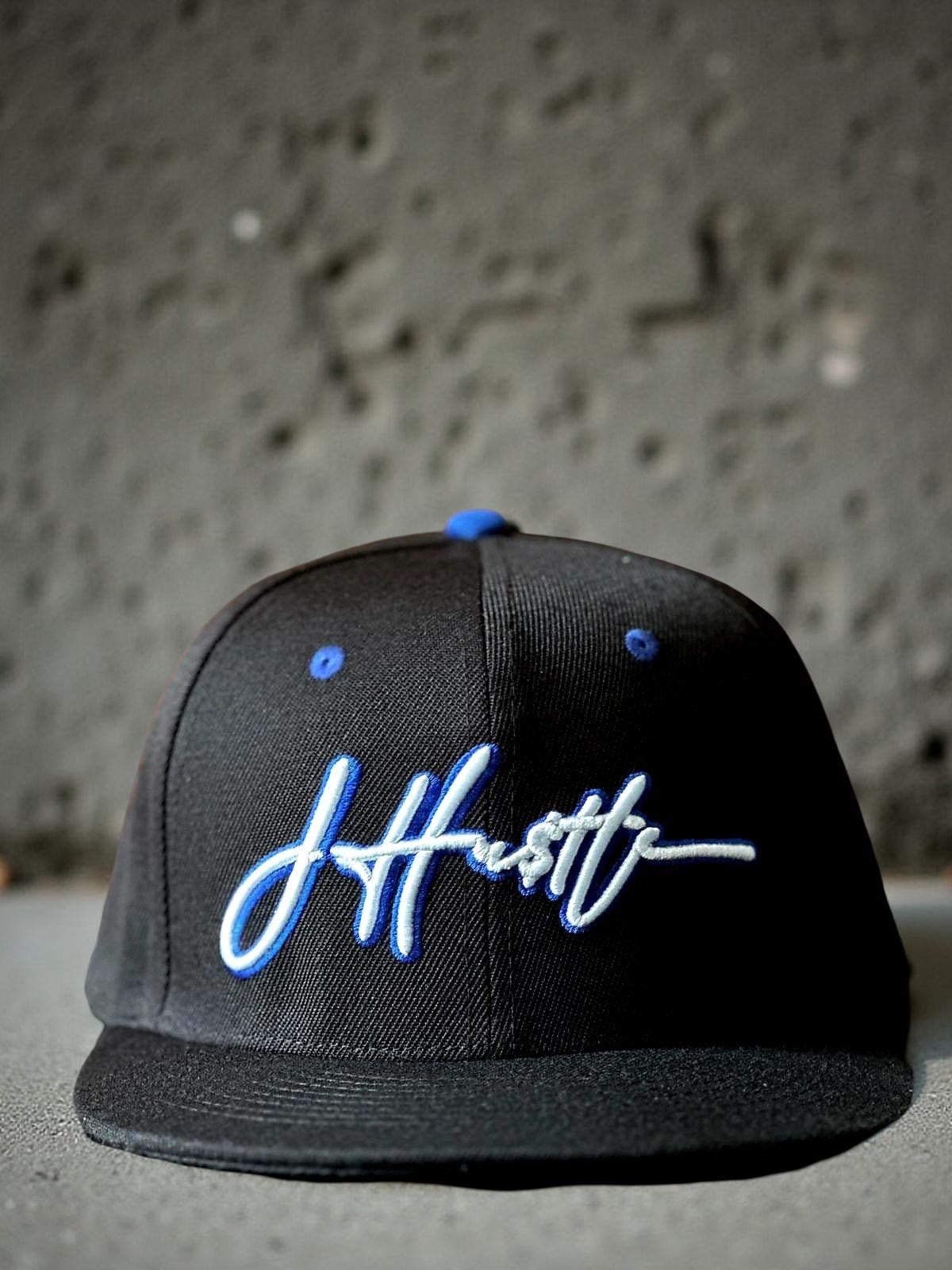 🔵 Blue SnapBack – J-Hu$tle Streetwear Essential