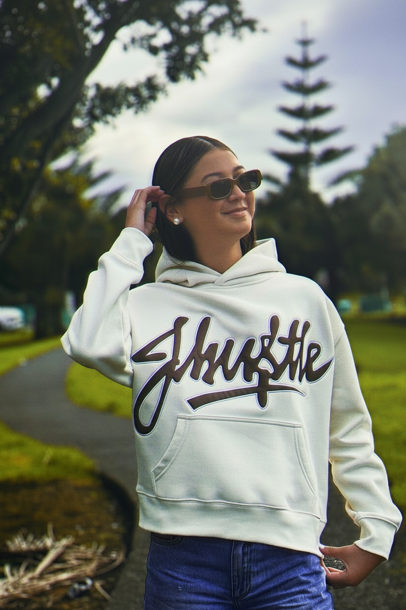 Chocolatée Graffiti Hoodie Vertical